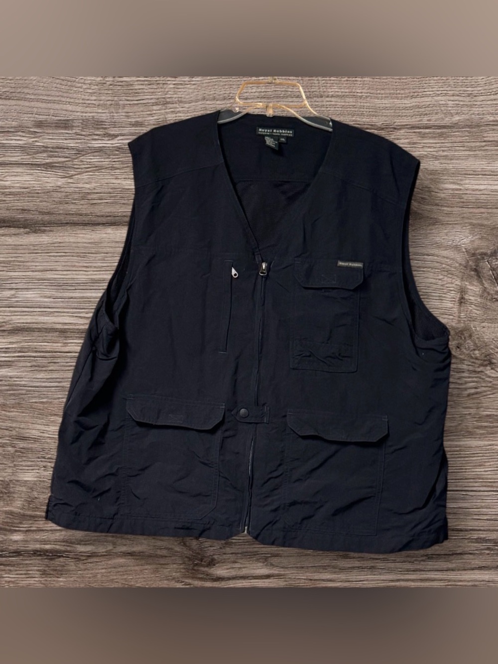 Royal Robbins Fly Fishing Vest Mens XXL Cargo Pockets